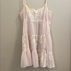 Free People Lace Tank Dress